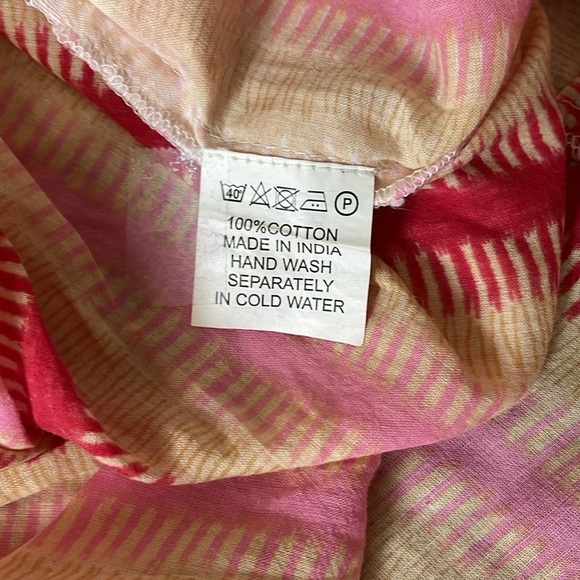 Cece Cabana S M/L Stripped Cotton Long-Sleeve Midi Dress - Picture 10 of 16